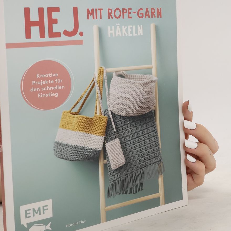 Natalie Nar Hej. Mit Rope-Garn häkeln super easy