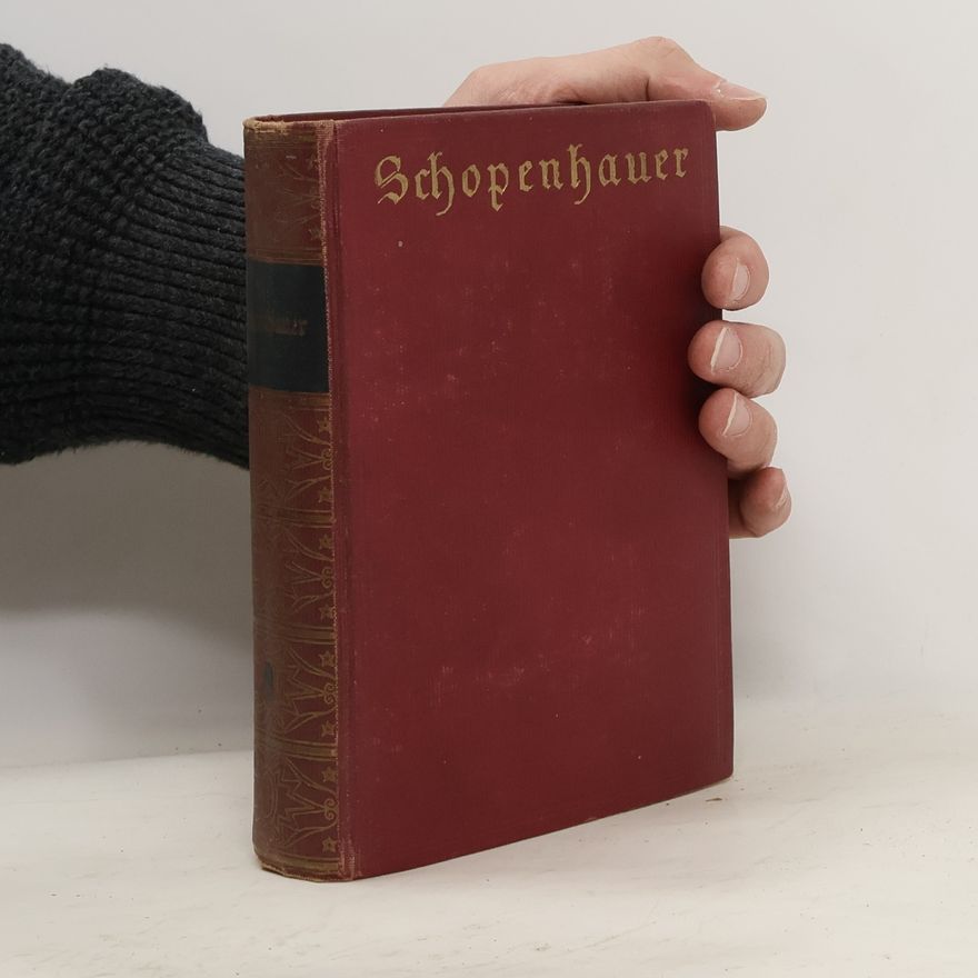 Arthur Schopenhauer Shopenhauer sämtliche Werke 3-4