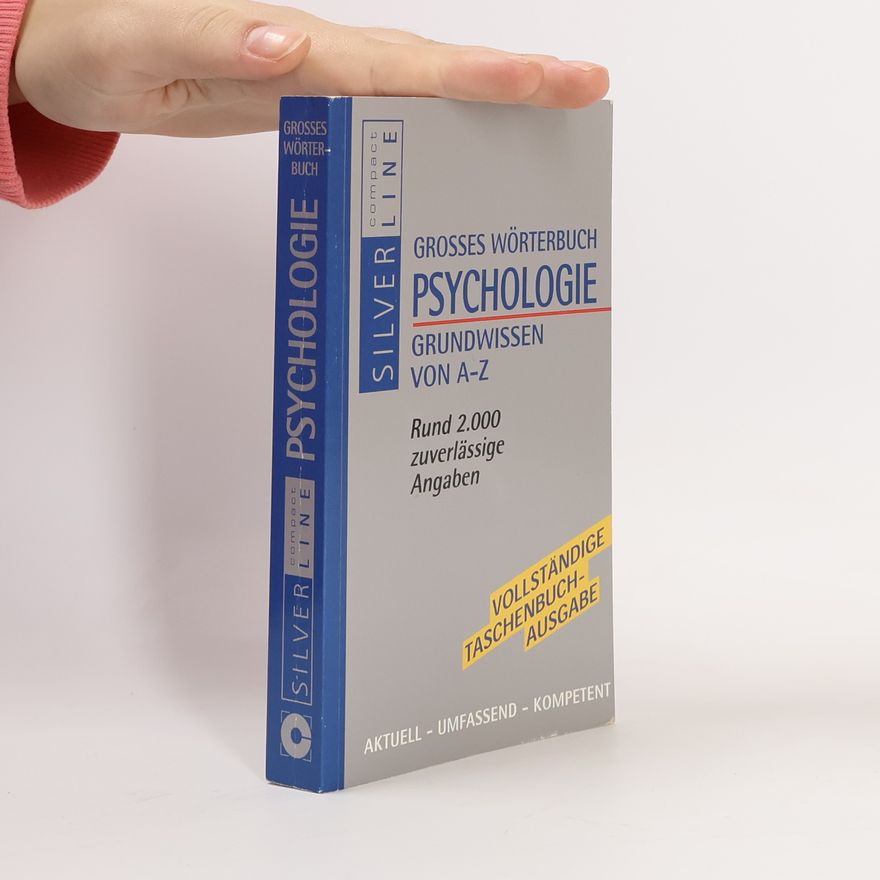 Sabine Schrader Grosses Wörterbuch Psychologie
