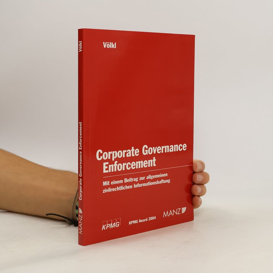 Clemens Völkl Corporate governance enforcement