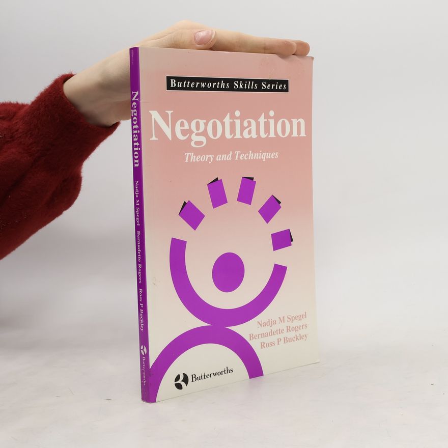 Nadja M Spegel Butterworths Skills Series: Negotiation