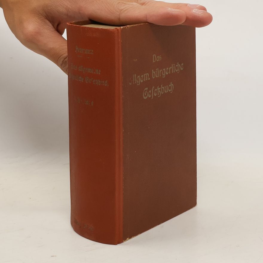 Rudolf Hermann Das Allgemeine Bürgerliche Gesetzbuch