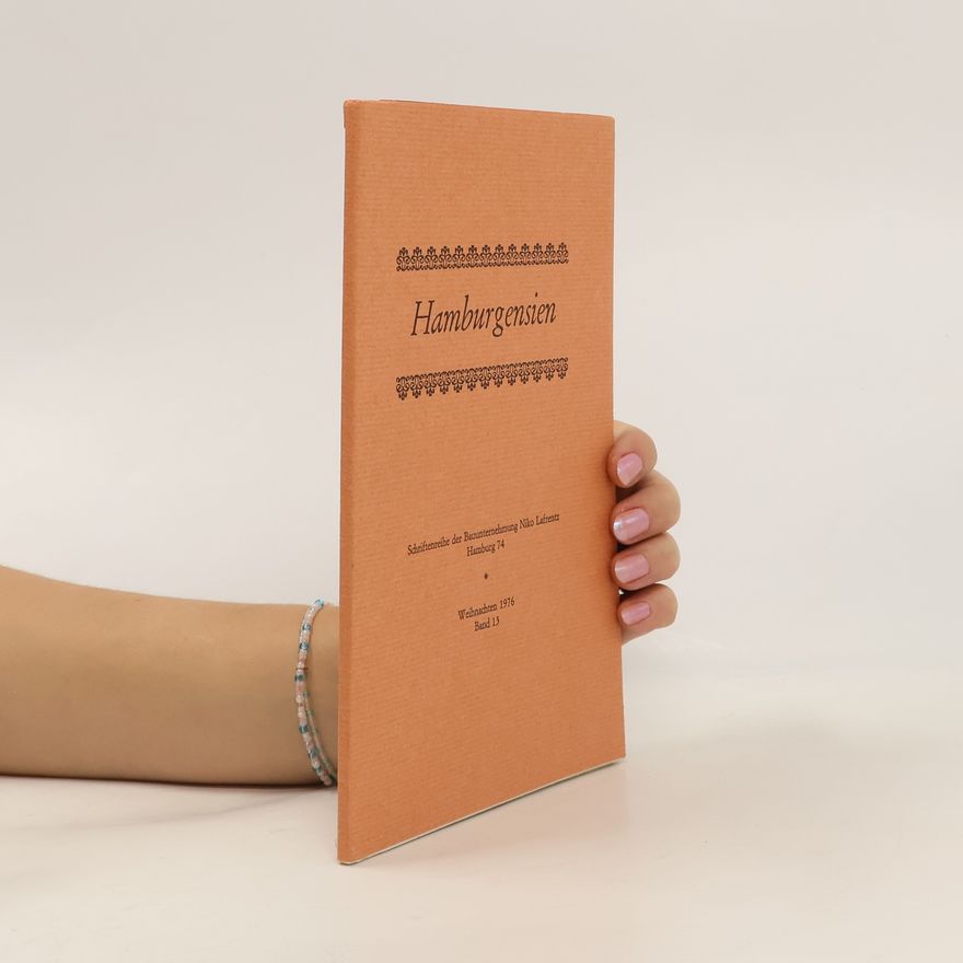 Autorenkollektiv Hamburgensien. Band 13
