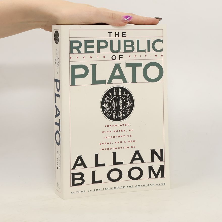 Allan Bloom The Republic of Plato
