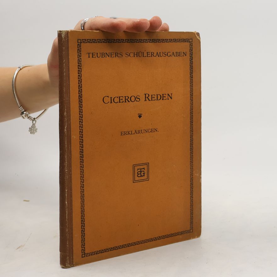 Marcus Tullius Cicero Ciceros Reden