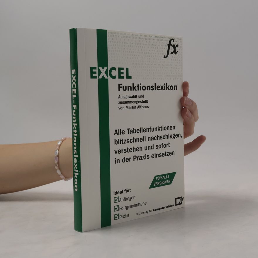 Martin Althaus Das Excel-Funktionslexikon