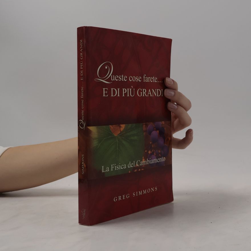 Greg Simmons Queste cose farete... E di Pui grandi