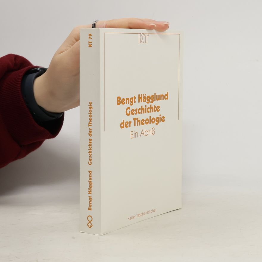 Bengt Hägglund Geschichte der Theologie