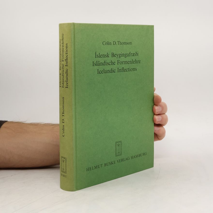 Colin D. Thomson Íslensk beygingafraeði