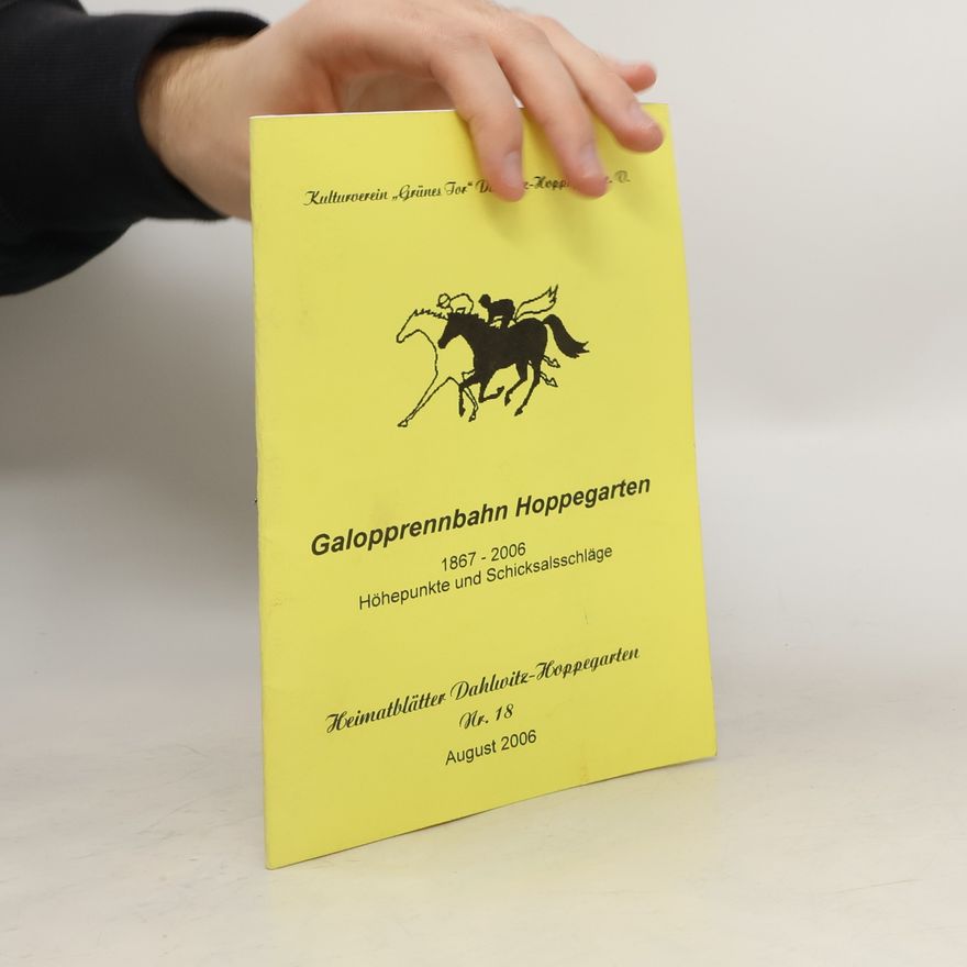 Kolektiv autorů Galopprennbahn Hoppegarten