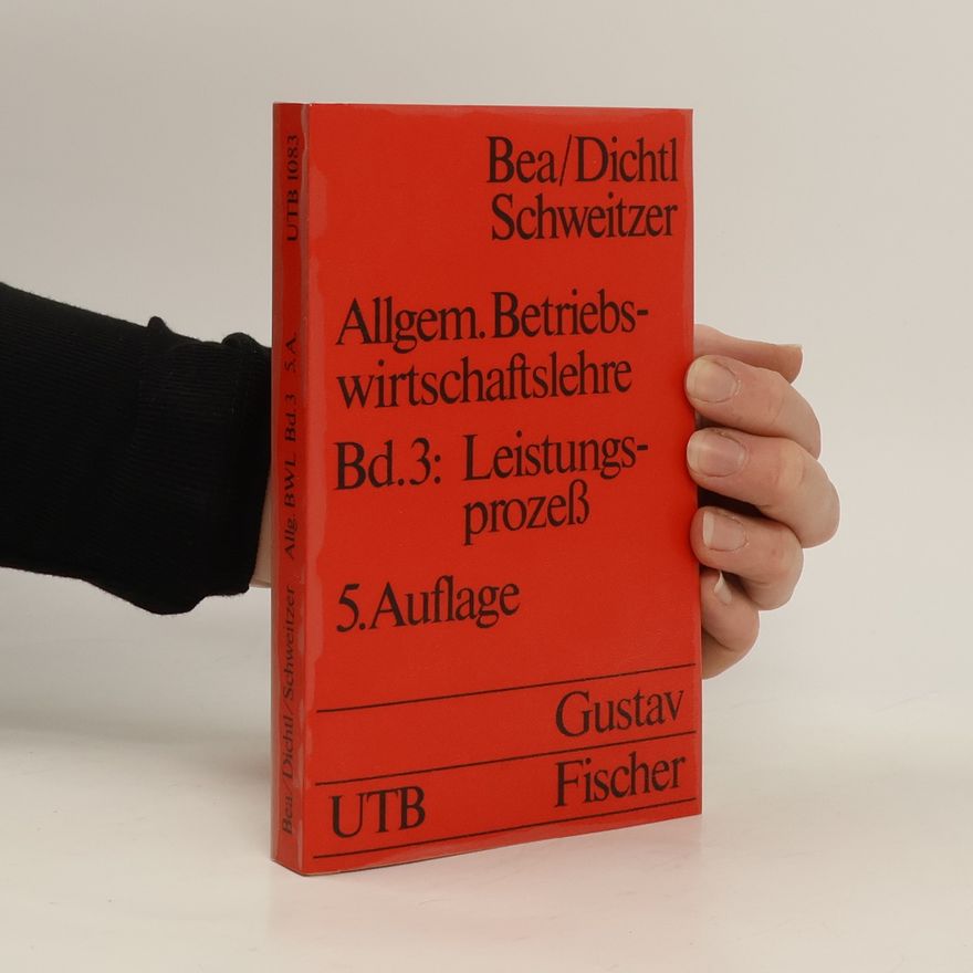 Ernst Troßmann Allgemeine Betriebswirtschaftslehre 3