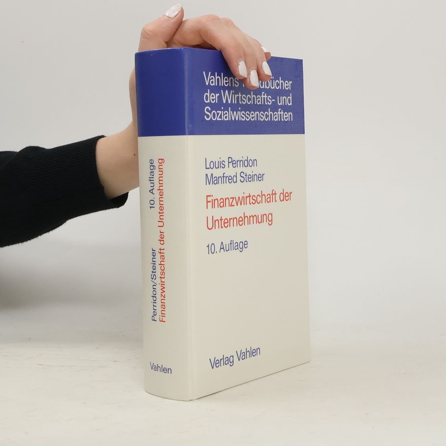 Louis Perridon Finanzwirtschaft der Unternehmung