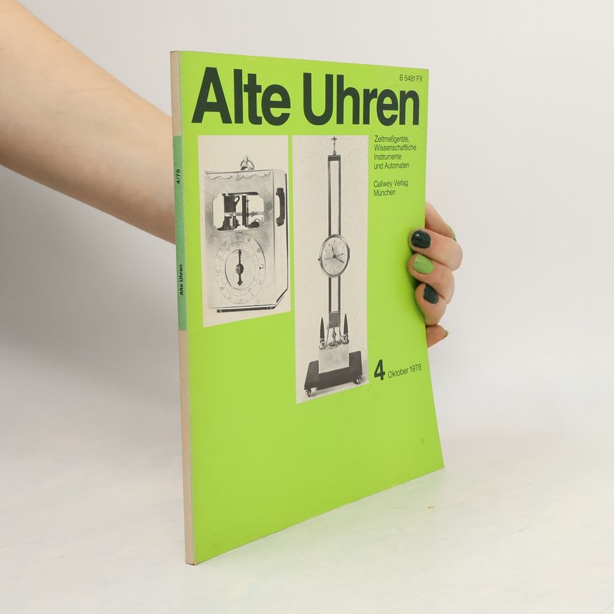 Collectif d'auteurs Alte Uhren 4/1978
