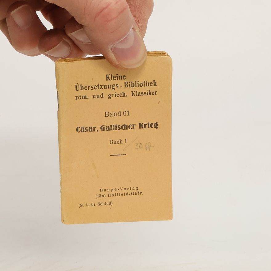 Autorenkollektiv Kleine Übersetzungs - Bibliothek röm. und griech. Klassiker