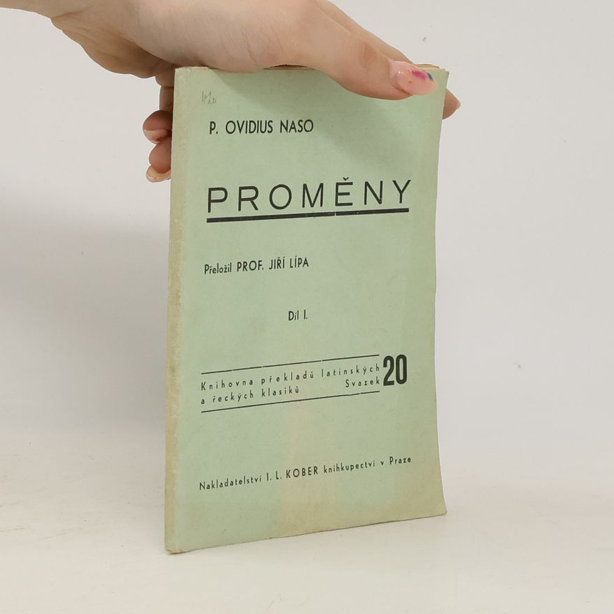 Publius Ovidius Naso Proměny I.