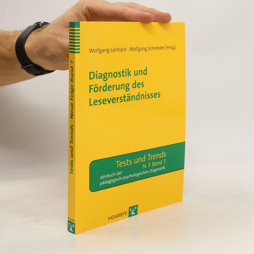 Wolfgang Lenhard Diagnostik und Förderung des Leseverständnisses