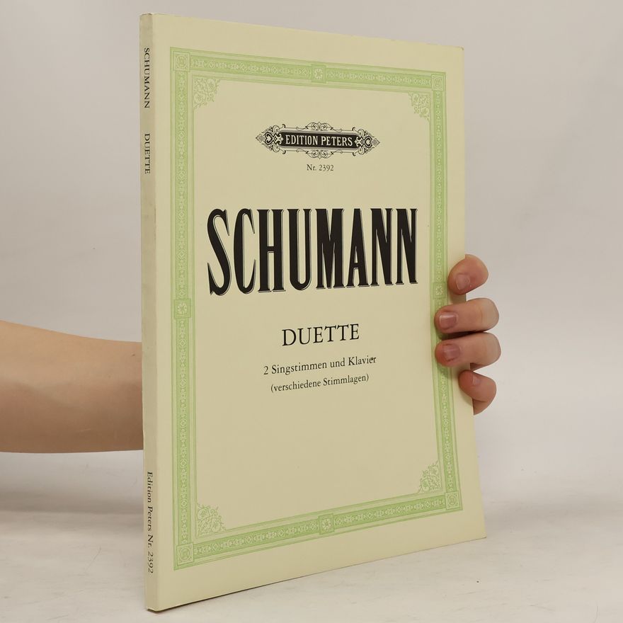 Robert Schumann Schumann Duette