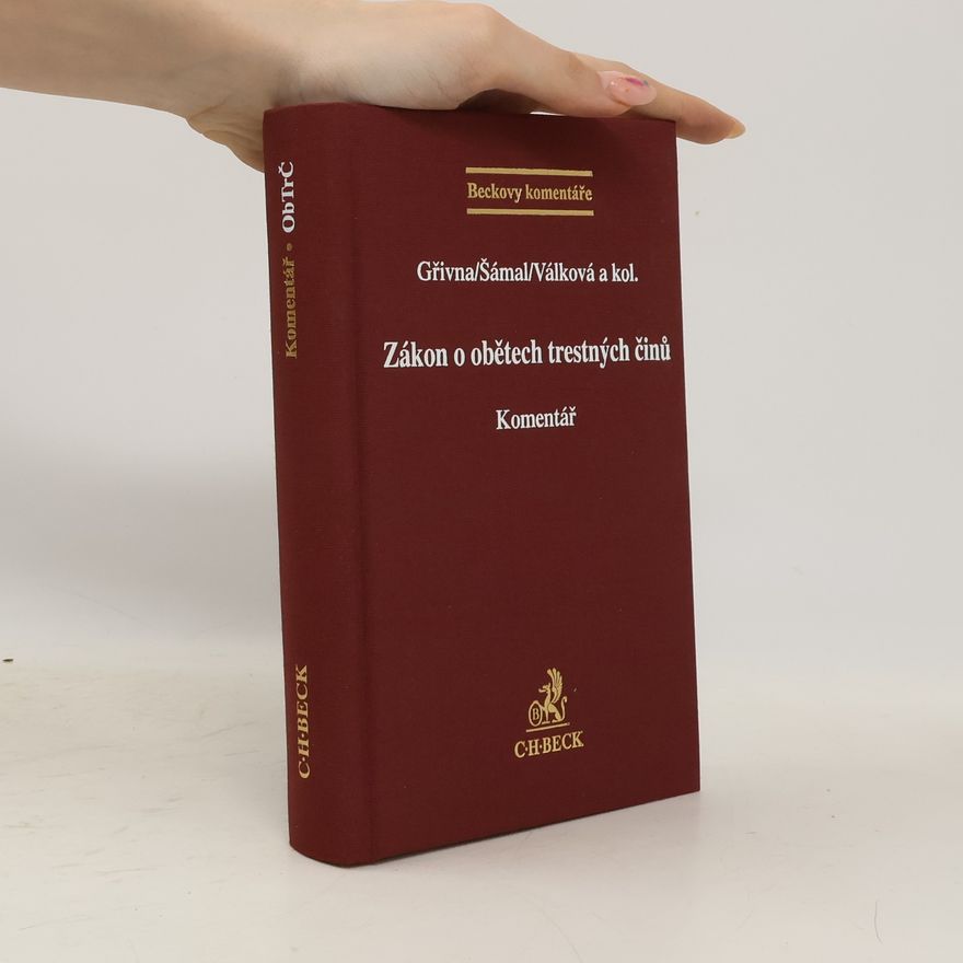 Kolektiv autorů Zákon o obětech trestných činů