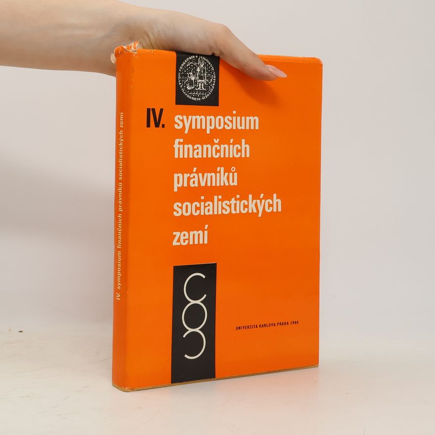 AA.VV. IV. symposium finančních právníků socialistických zemí