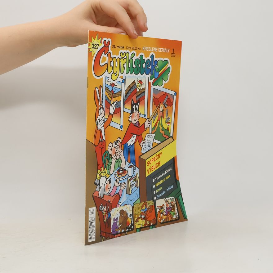 2002 Čtyřlístek 327 (1/2002). Sopečný výbuch