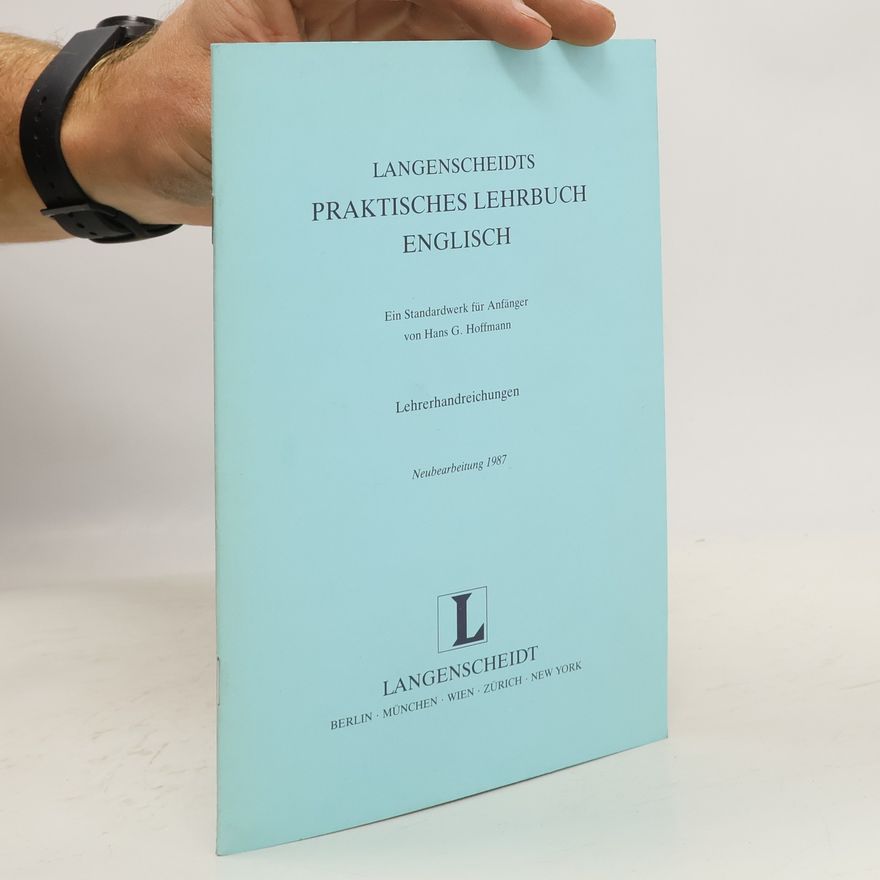 Hans G. Hoffman Langenscheidts praktisches Lehrbuch Englisch