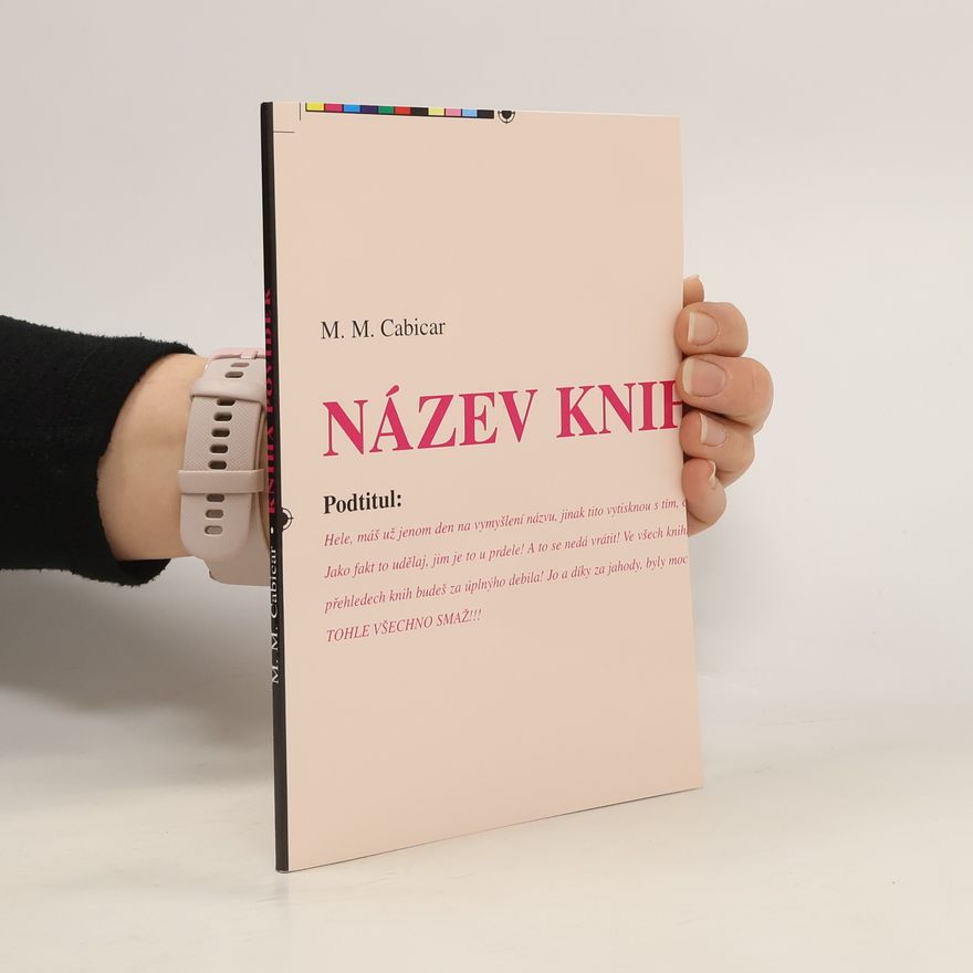 M. M. Cabicar Název knihy. Kniha povídek