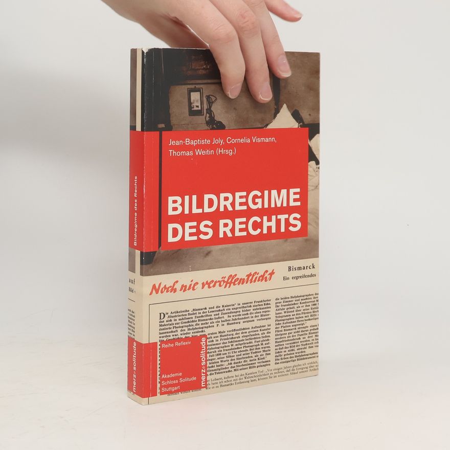 Cornelia Vismann Bildregime des Rechts