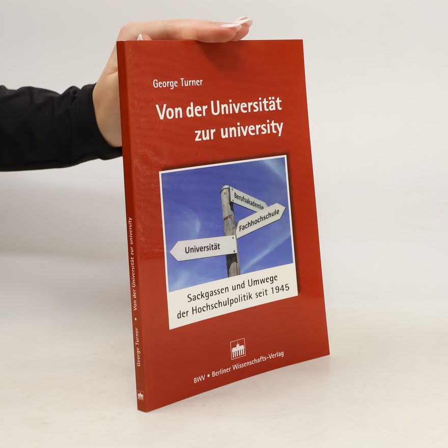 George Turner Von der Universität zur university
