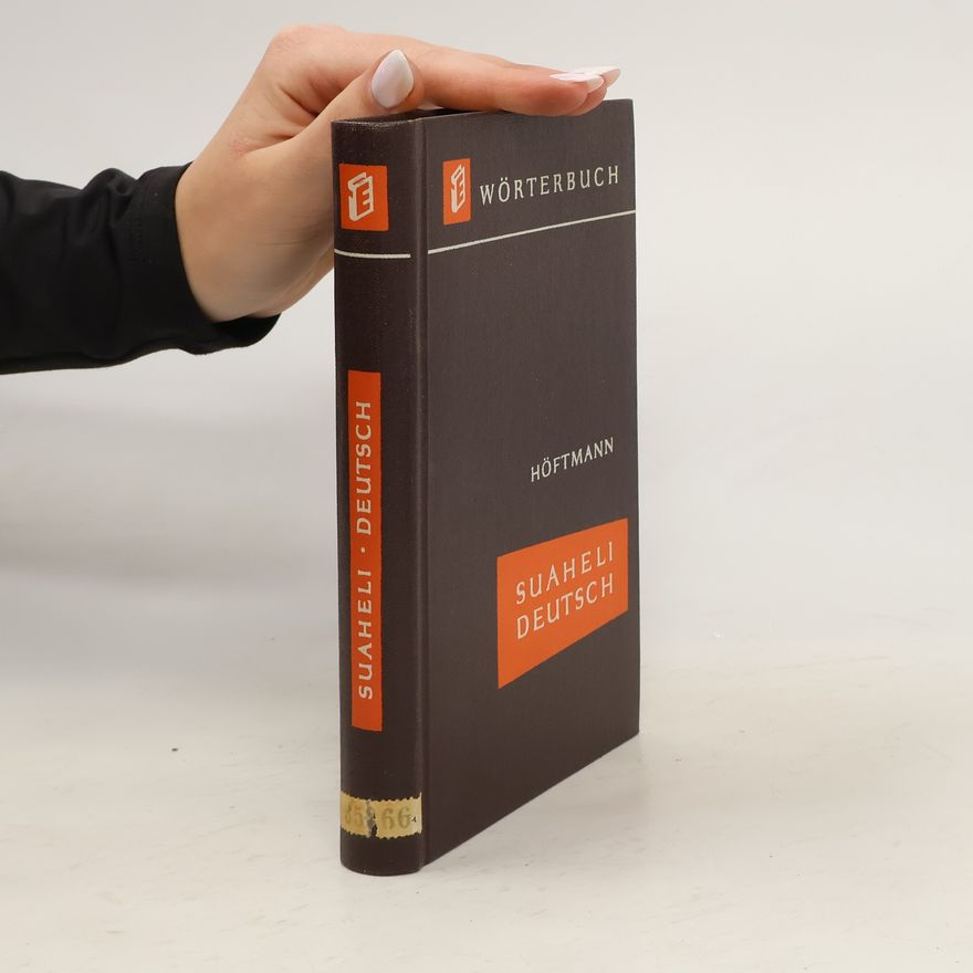 Hildegard Höftmann Wörterbuch Suahili-Deutsch