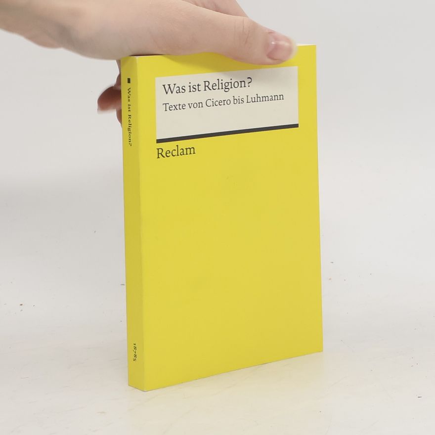 Jens Schlieter Was ist Religion?