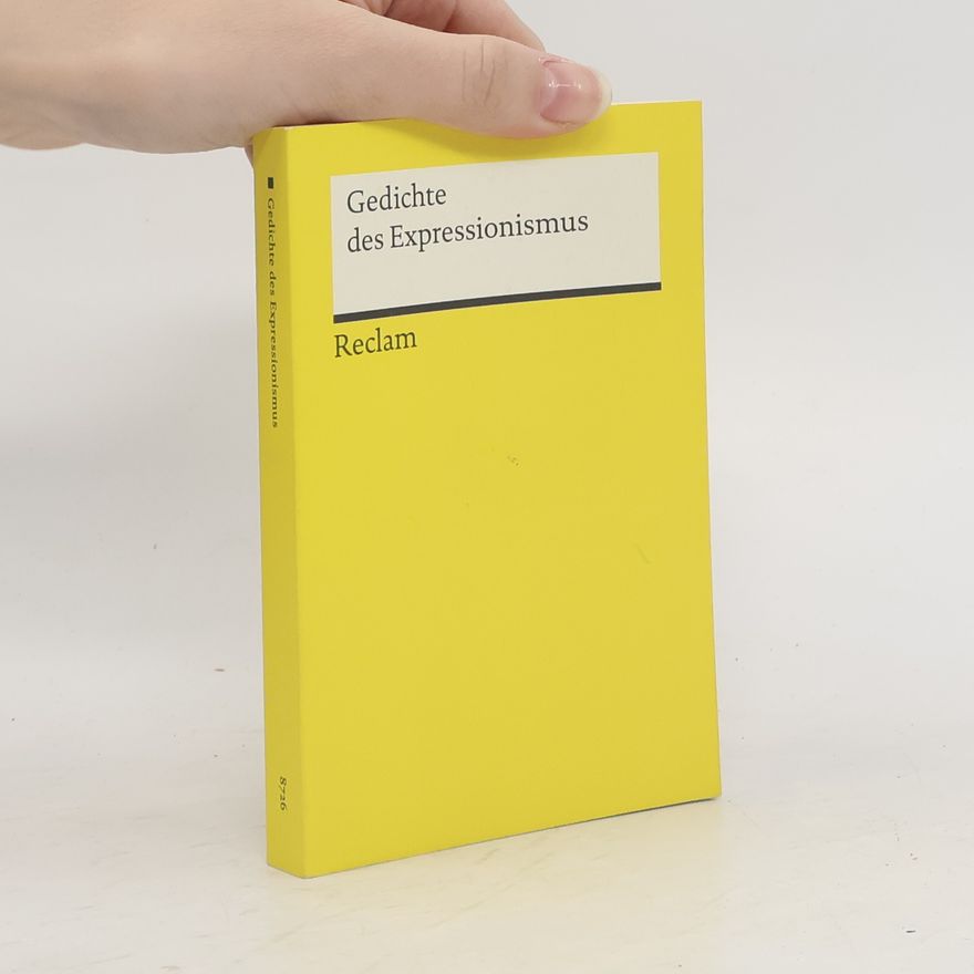 Dietrich Bode Gedichte des Expressionismus