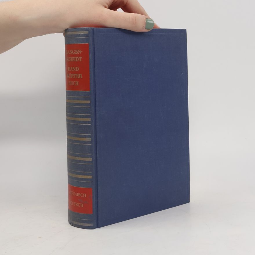 Erich Pertsch Langenscheidts Handwörterbuch Lateinisch-Deutsch
