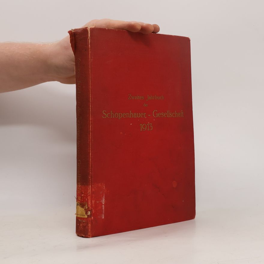 Autores varios Zweites Jahrbuch der Schopenhauer-Gesellschaft