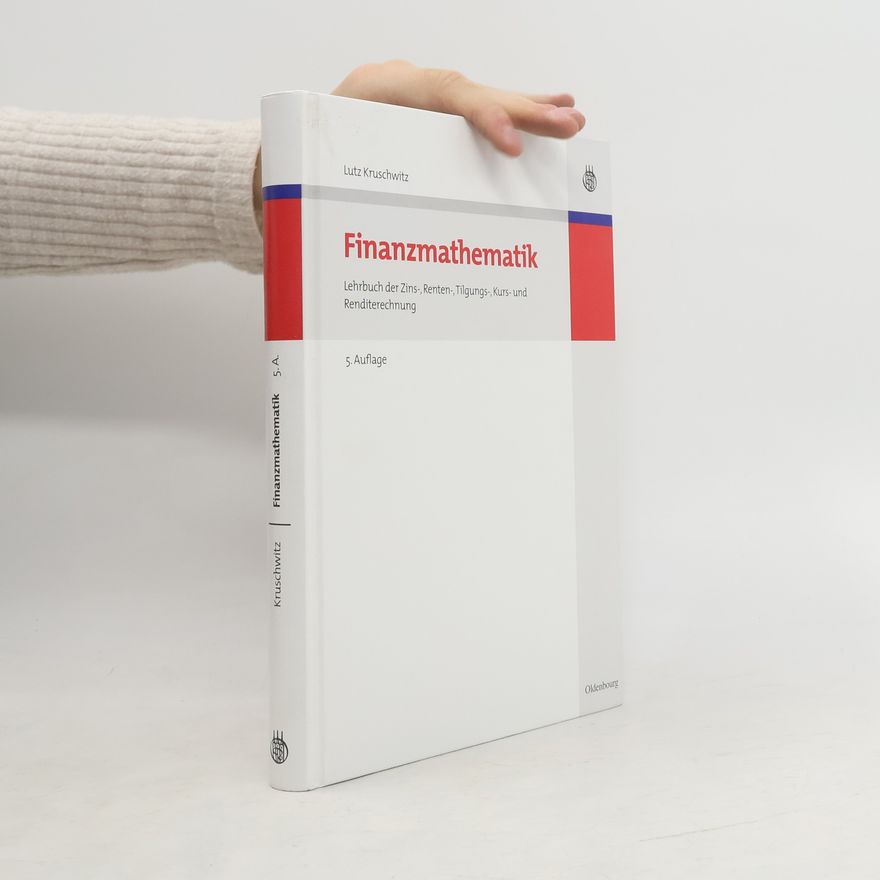 Lutz Kruschwitz Finanzmathematik
