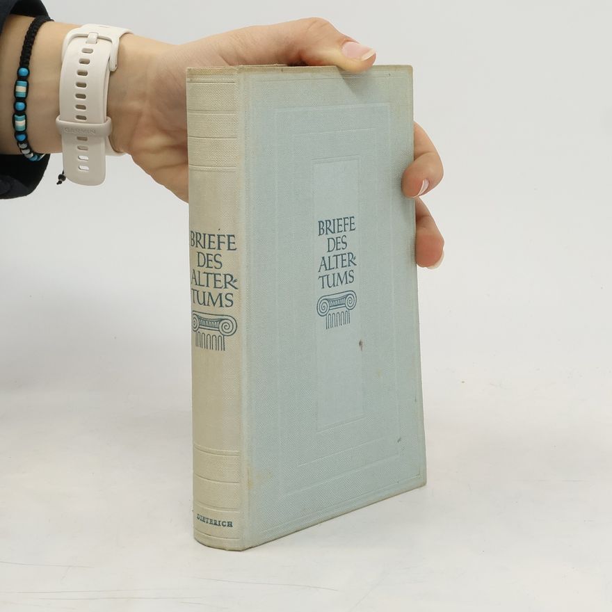 Horst Rüdiger Briefe des Altertums