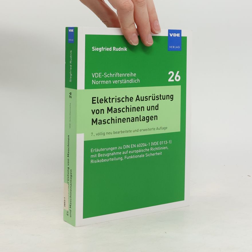 Siegfried Rudnik Elektrische Ausrüstung von Maschinen und Maschinenanlagen