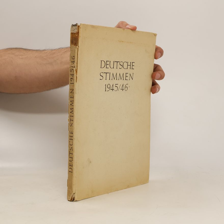 AA.VV. Deutsche Stimmen 1945/46