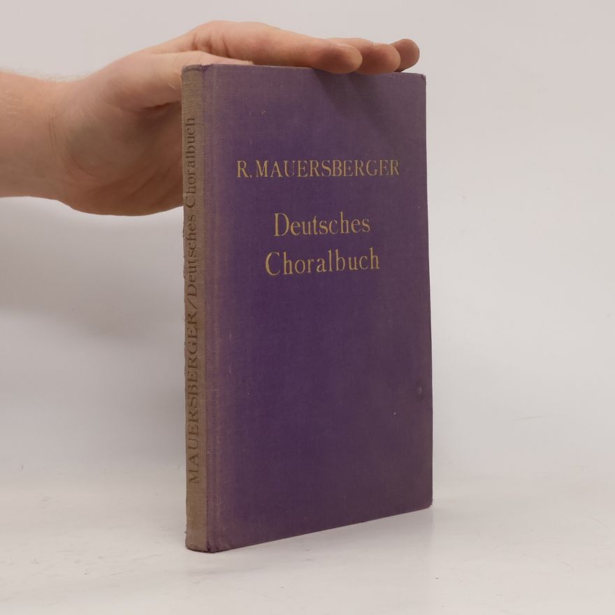 Rudolf Mauersberger Deutsches Choralbuch