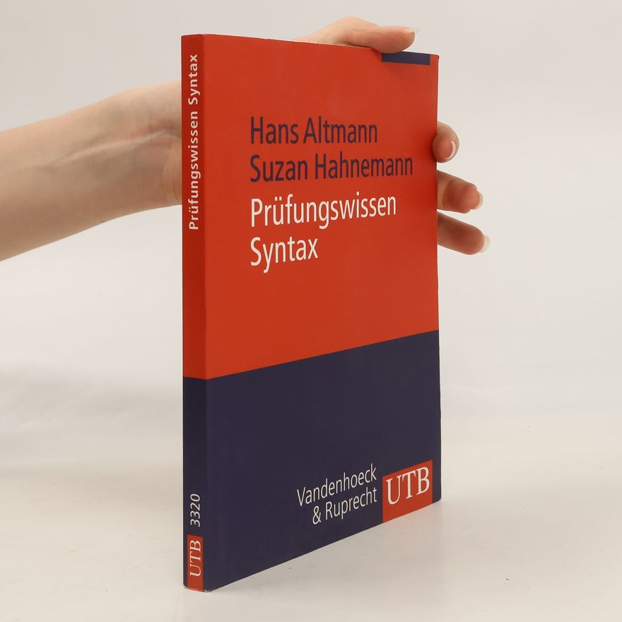 Hans Altmann Prüfungswissen Syntax