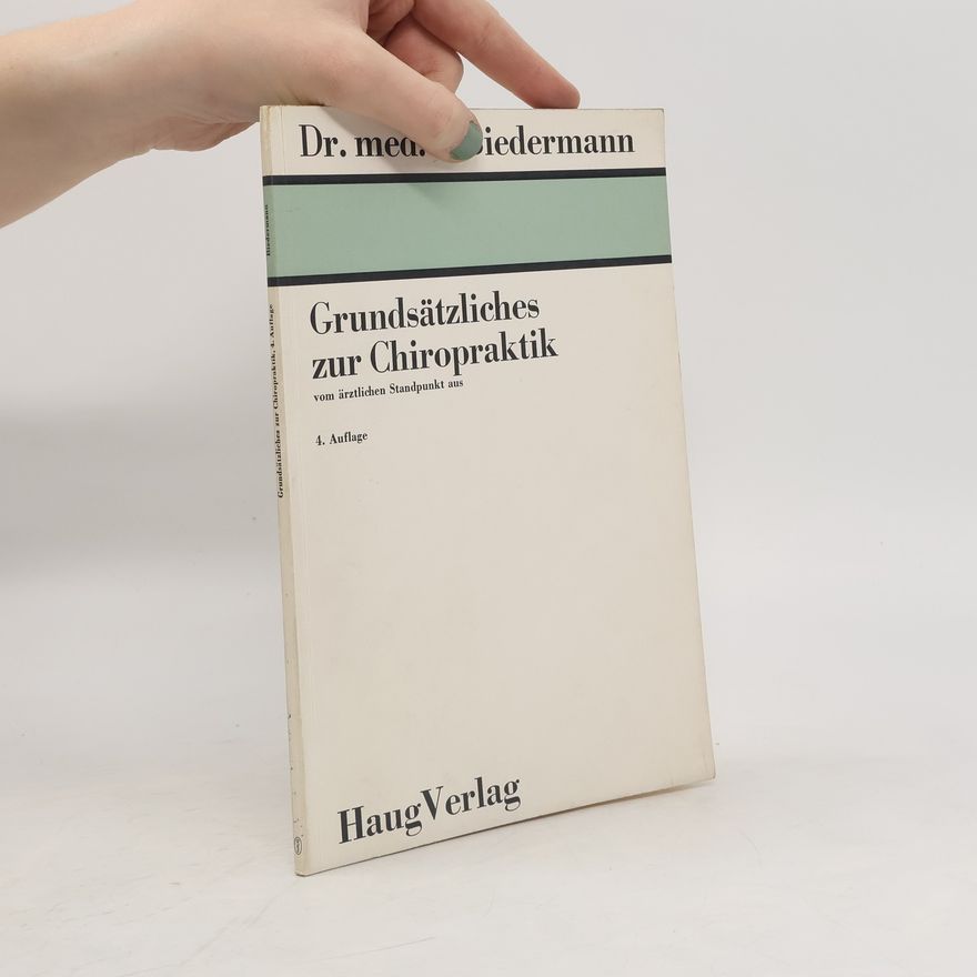 Kolektív autorov Grundsätzliches zur Chiropraktik