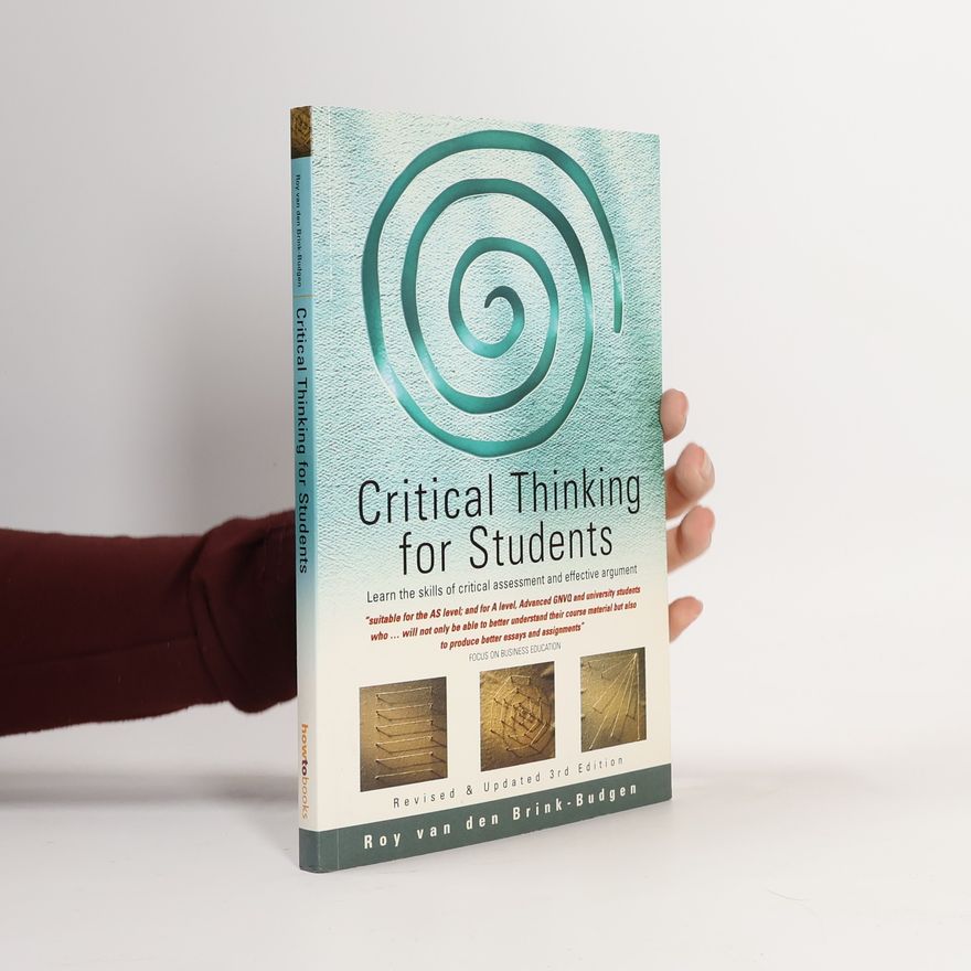 Roy Van Den Brinkbudgen Critical Thinking for Students