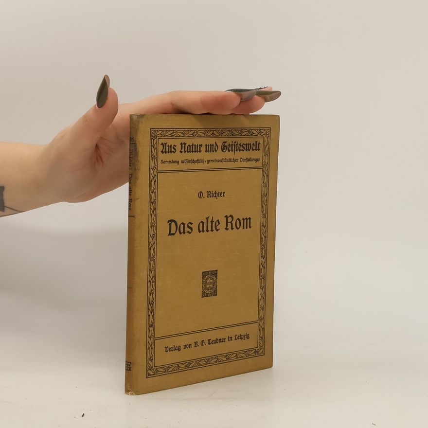 Otto Richter Das alte Rom
