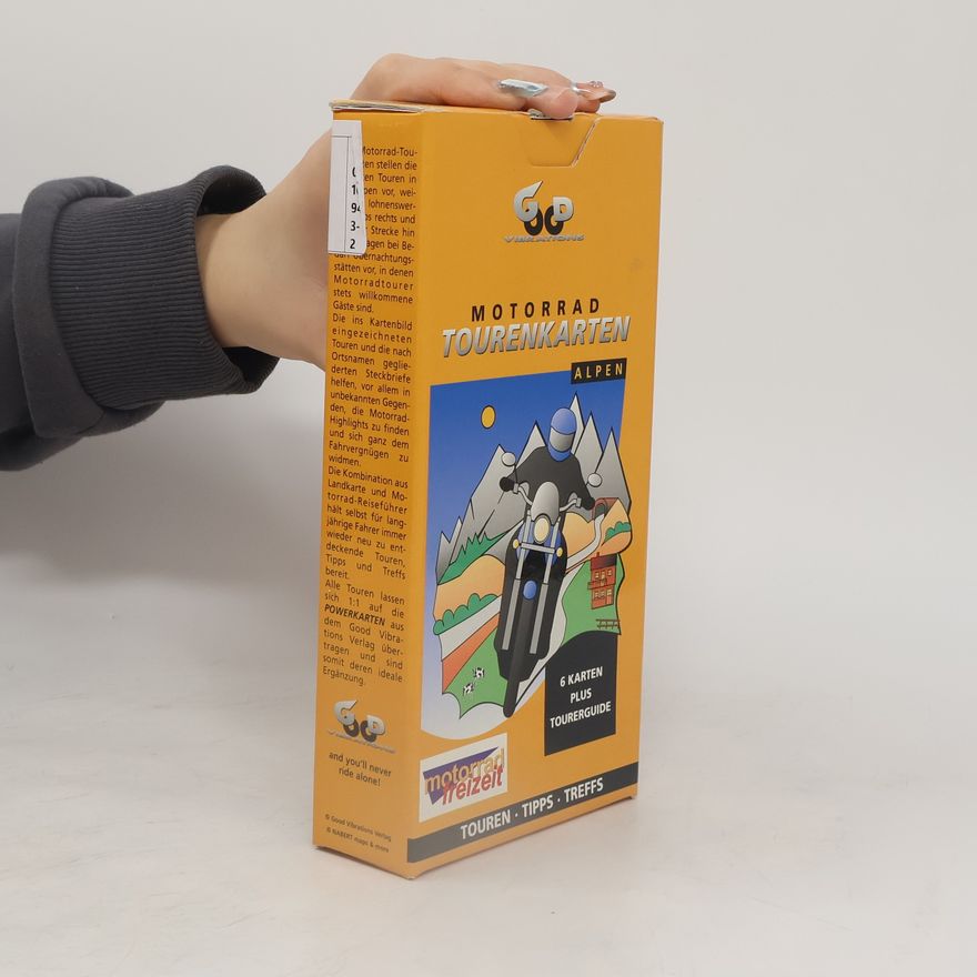 Autorenkollektiv Motorrad Tourenkarten. Alpen