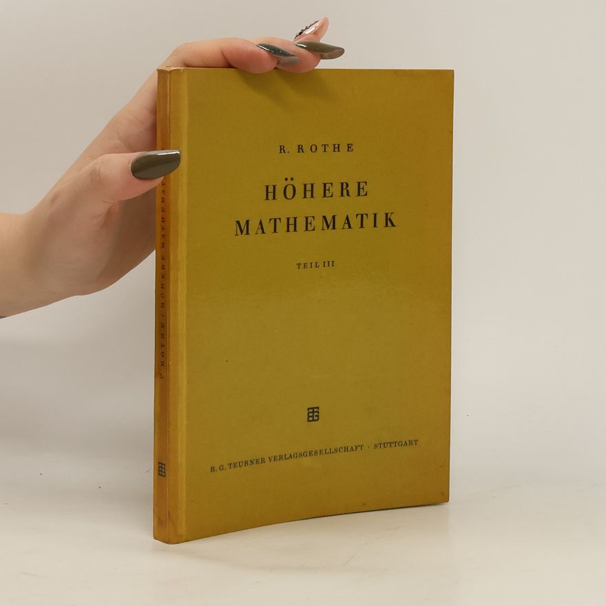 R. Rothe Höhere Mathematik