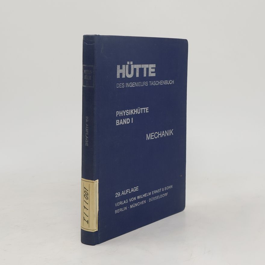 Unknown Author Hütte Des Ingenieurs Taschenbuch - 1: Physikhütte