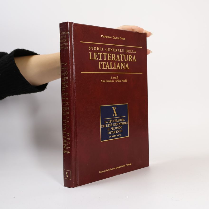 Nino Borsellino Storia generale della letteratura italiana