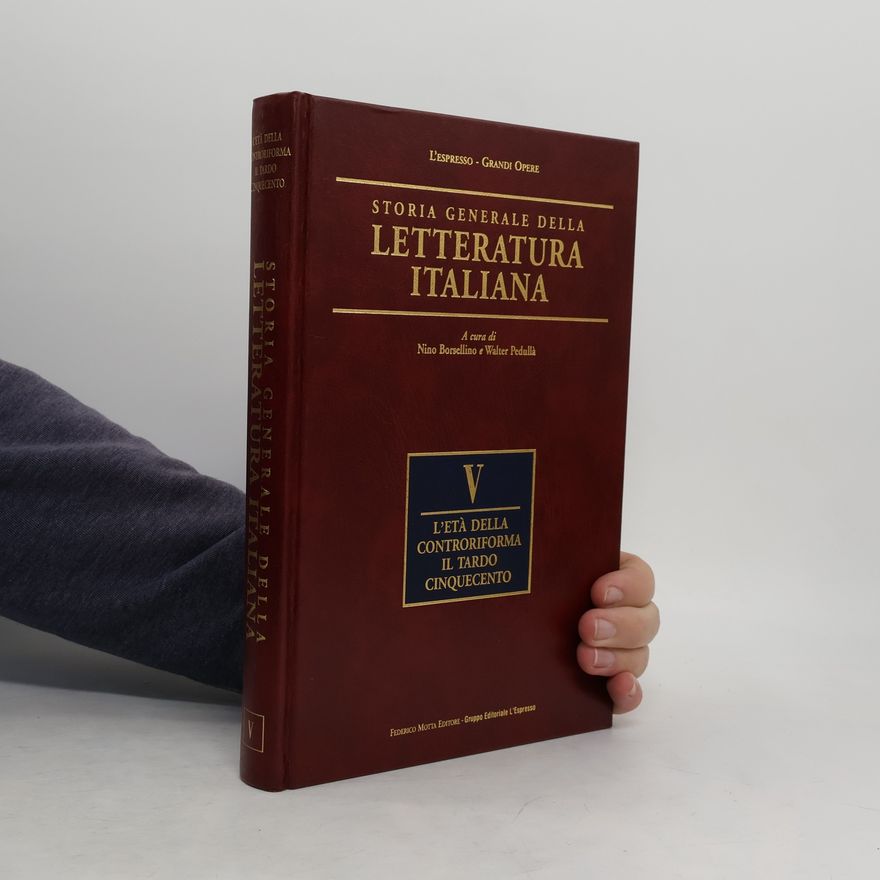 Nino Borsellino Storia generalle della letteratura italiana V