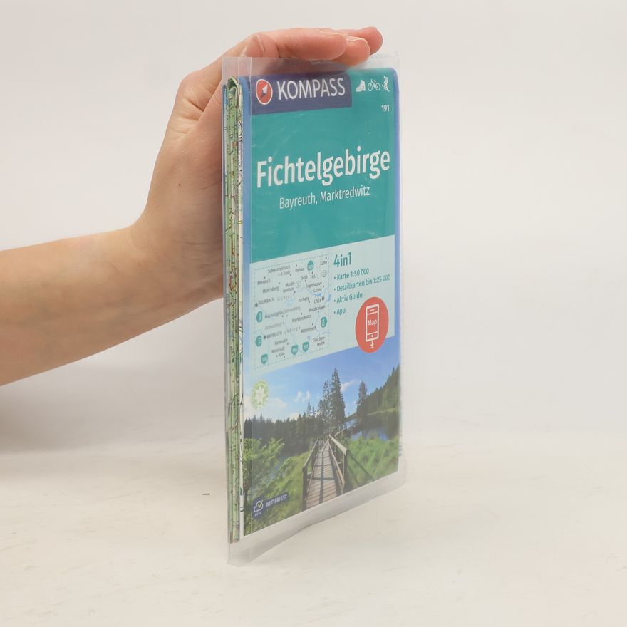 KOMPASS-Karten KOMPASS-Karten GmbH KOMPASS Wanderkarte Fichtelgebirge, Bayreuth, Marktredwitz 1:50 000