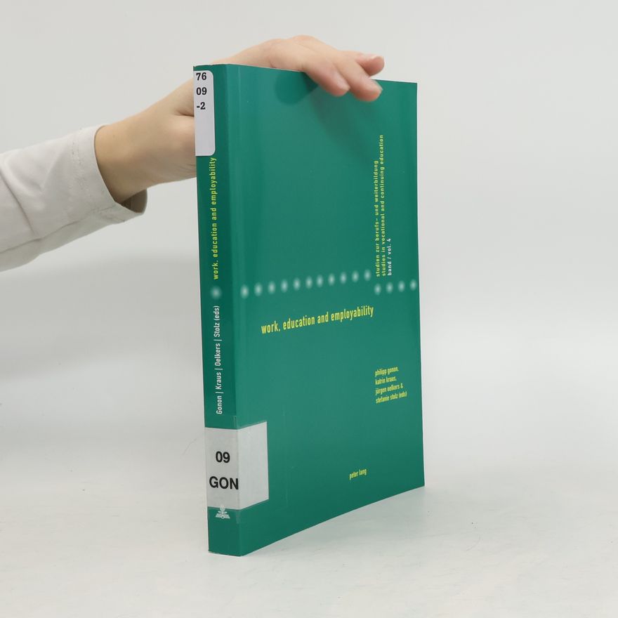 Philipp Gonon Work, education and employability