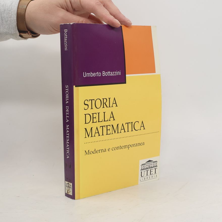 Umberto Bottazzini Storia della matematica